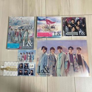 キングアンドプリンス(King & Prince)の【先着外付特典付き】  L& (初回盤A＋初回盤B＋通常盤セット) キンプリ(ポップス/ロック(邦楽))