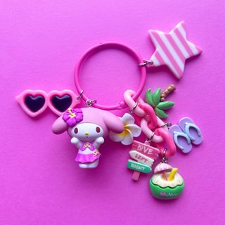 じゃらじゃらキーホルダー マイメロディ