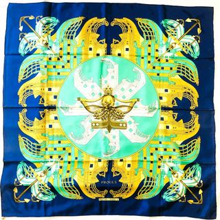 エルメス(HERMES)のHERMES エルメス カレ90 プロテウス PROUES スカーフ(バンダナ/スカーフ)