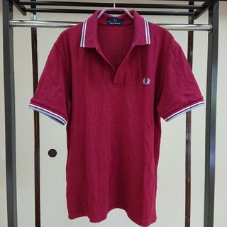 FRED PERRY【M12】英国製 エンジ M/L