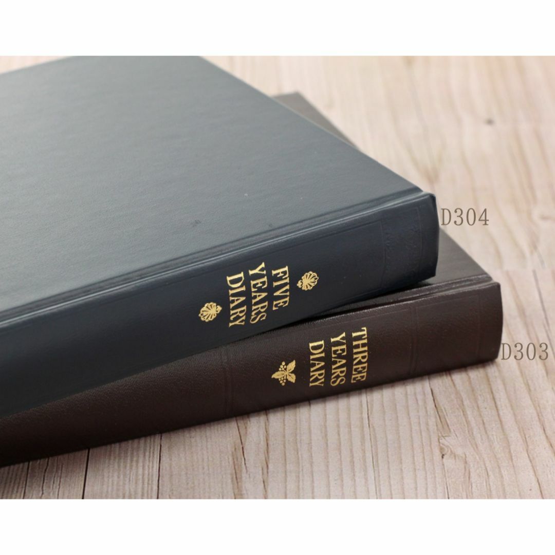 アピカ 日記帳 5年日記 横書き A5 日付け表示あり D304(1冊) 濃紺 その他のその他(その他)の商品写真