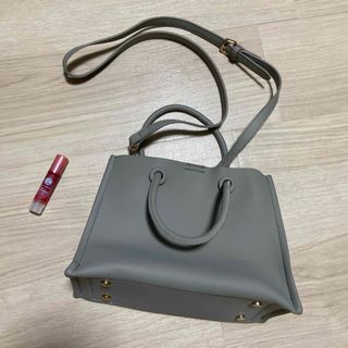 ザラ(ZARA)のザラ　ミニショルダーバッグ　グレージュ(ショルダーバッグ)