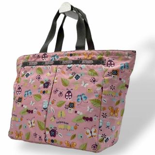 MINI N/S TOTEスノーウィーパプス（トートバッグ）｜LeSportsac