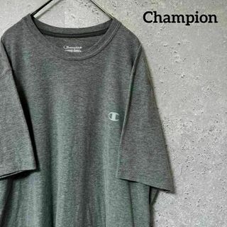 Champion チャンピオン Tシャツ 半袖 ワンポイント プリント 2XL