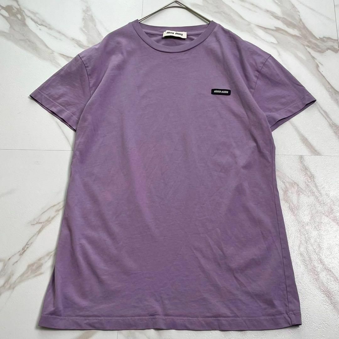 最先端 MIU MIU - 極美品⭐️miumiu オーバーサイズTシャツ ブランド トップス