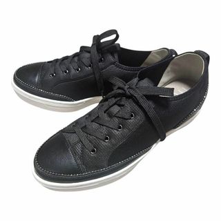 fitfit - fitfit フィットフィット やわらかチェーンスニーカー 黒 25cm