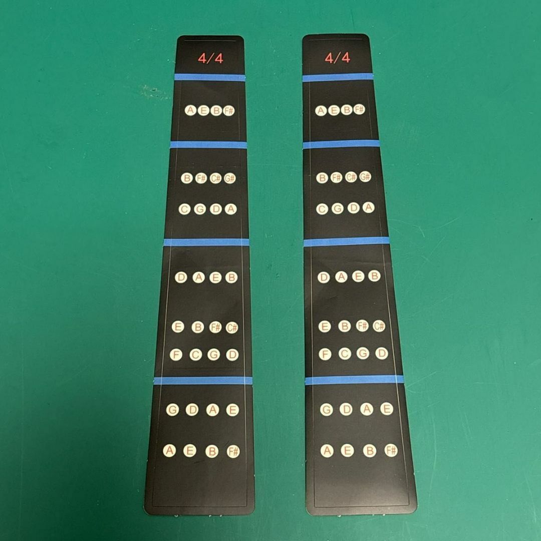 【2枚セット】バイオリン 指板シール 4/4サイズ 楽器の弦楽器(ヴァイオリン)の商品写真