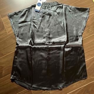 新品☆Little Lily ブラック 半袖シャツ　Mサイズ(シャツ/ブラウス(半袖/袖なし))