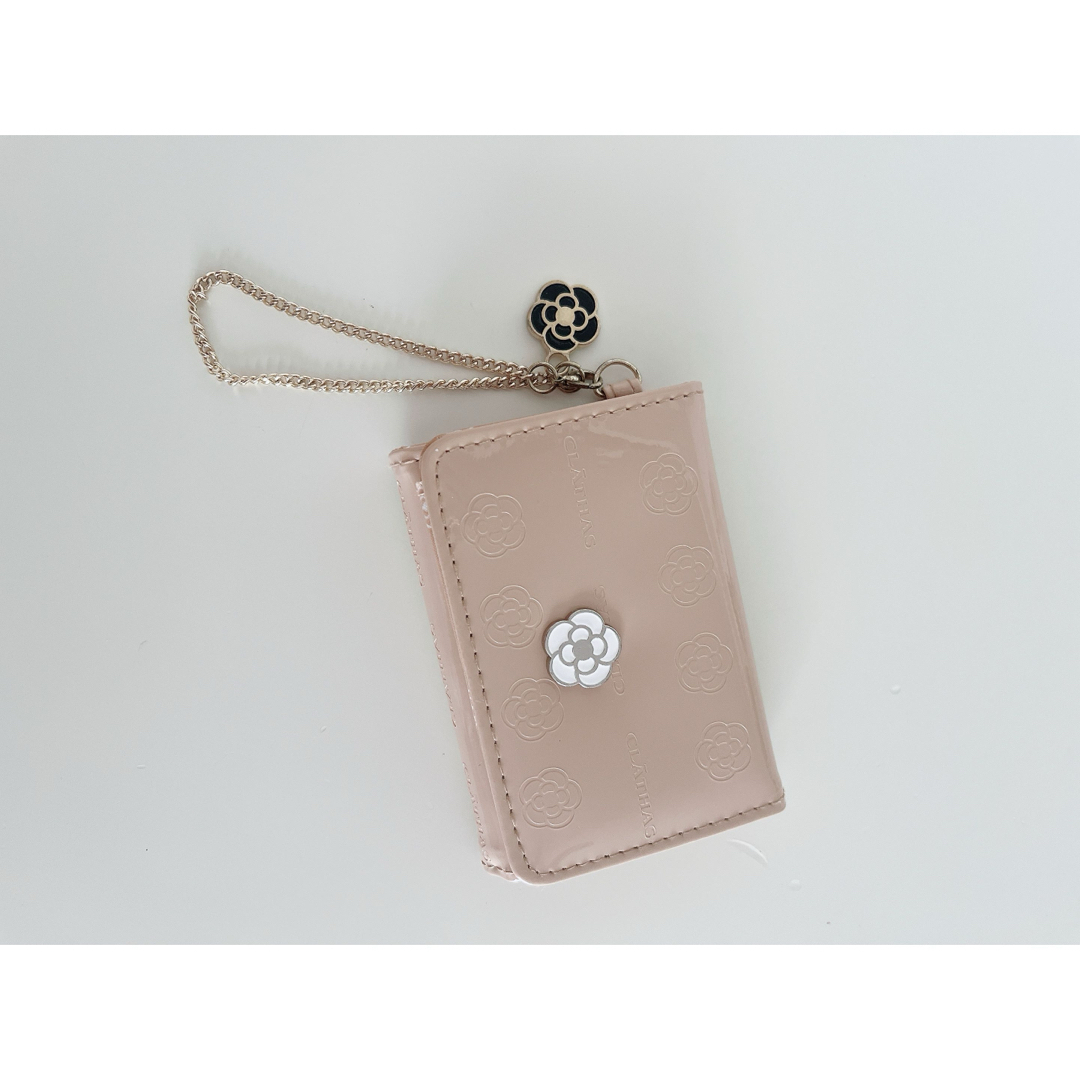 CLATHAS クレイサス 二つ折り財布 折り財布 BOX型小銭入れ 本革