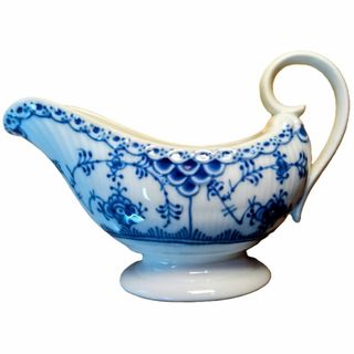 ロイヤルコペンハーゲン(ROYAL COPENHAGEN)のson様　ロイヤルコペンハーゲン　BF　ハーフレース　ソースボート(食器)