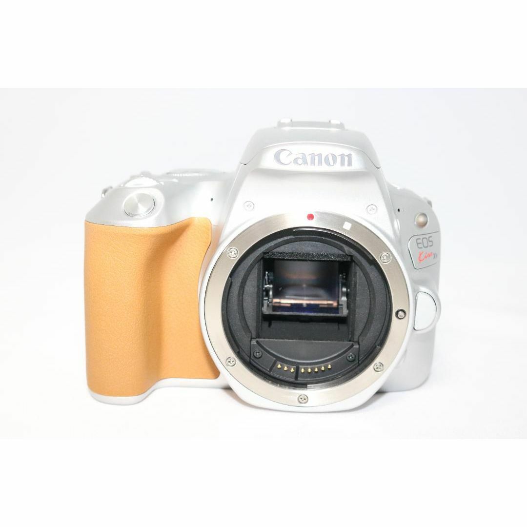 ✨オシャレなシルバー✨ Canon Kiss X9 レンズキット Wi-Fi転送