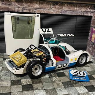 ポルシェ(Porsche)の1/18 PMA ポルシェ 906 LH 1966 ル・マン クラス優勝(ミニカー)