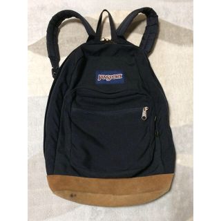 ジャンスポーツ(JANSPORT)の【値下げしました】JANSPORT バックパック 黒(リュック/バックパック)