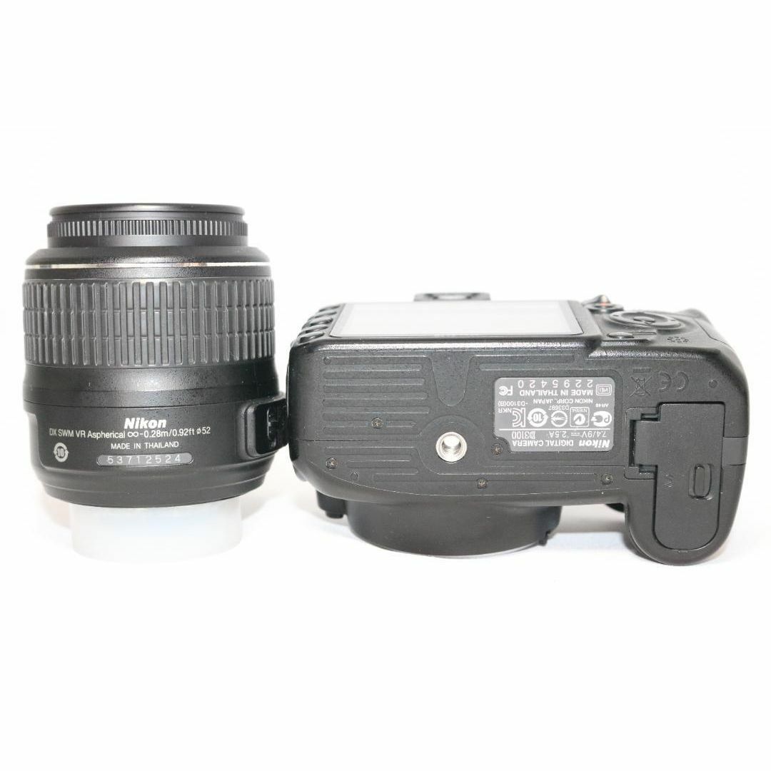 ⭐初心者必見 完全セット⭐ Nikon D3100 スマホ転送 小型 一眼