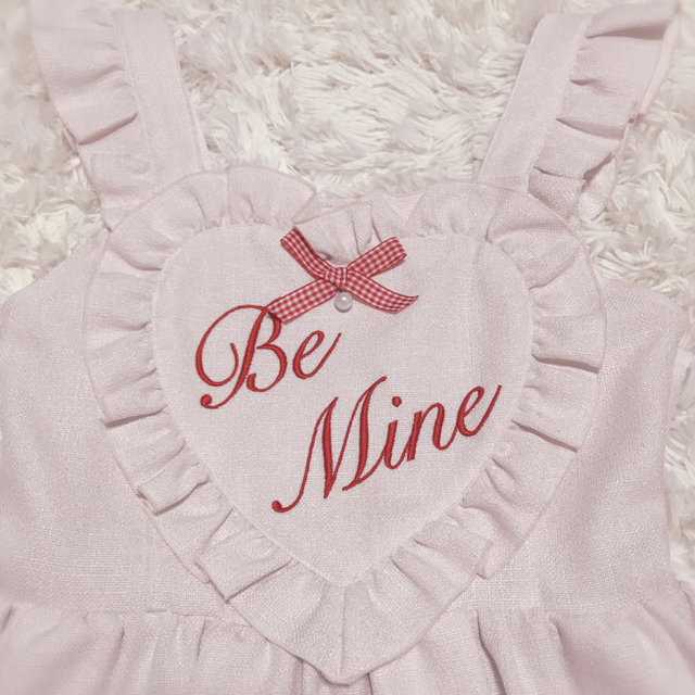 Ank Rouge(アンクルージュ)の♡ Be Mine エプロンワンピース ♡ レディースのワンピース(ミニワンピース)の商品写真