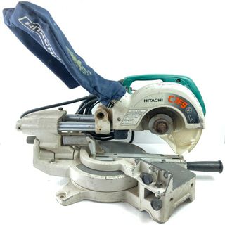 ヒタチ(日立)の＊＊HITACHI 日立 卓上スライド丸ノコ 190mm 100v C7FS グリーン(その他)