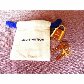 ルイヴィトン(LOUIS VUITTON)の[美品・未使用] ルイ・ヴィトン パドロック カデナ　キー２本付属 ３０４　袋付(その他)