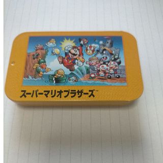 スーパーマリオブラザーズ（初代）スライド缶ケース(キャラクターグッズ)