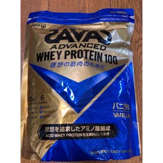 ザバス(SAVAS)のホエイプロテイン100 バニラ味　900g(プロテイン)