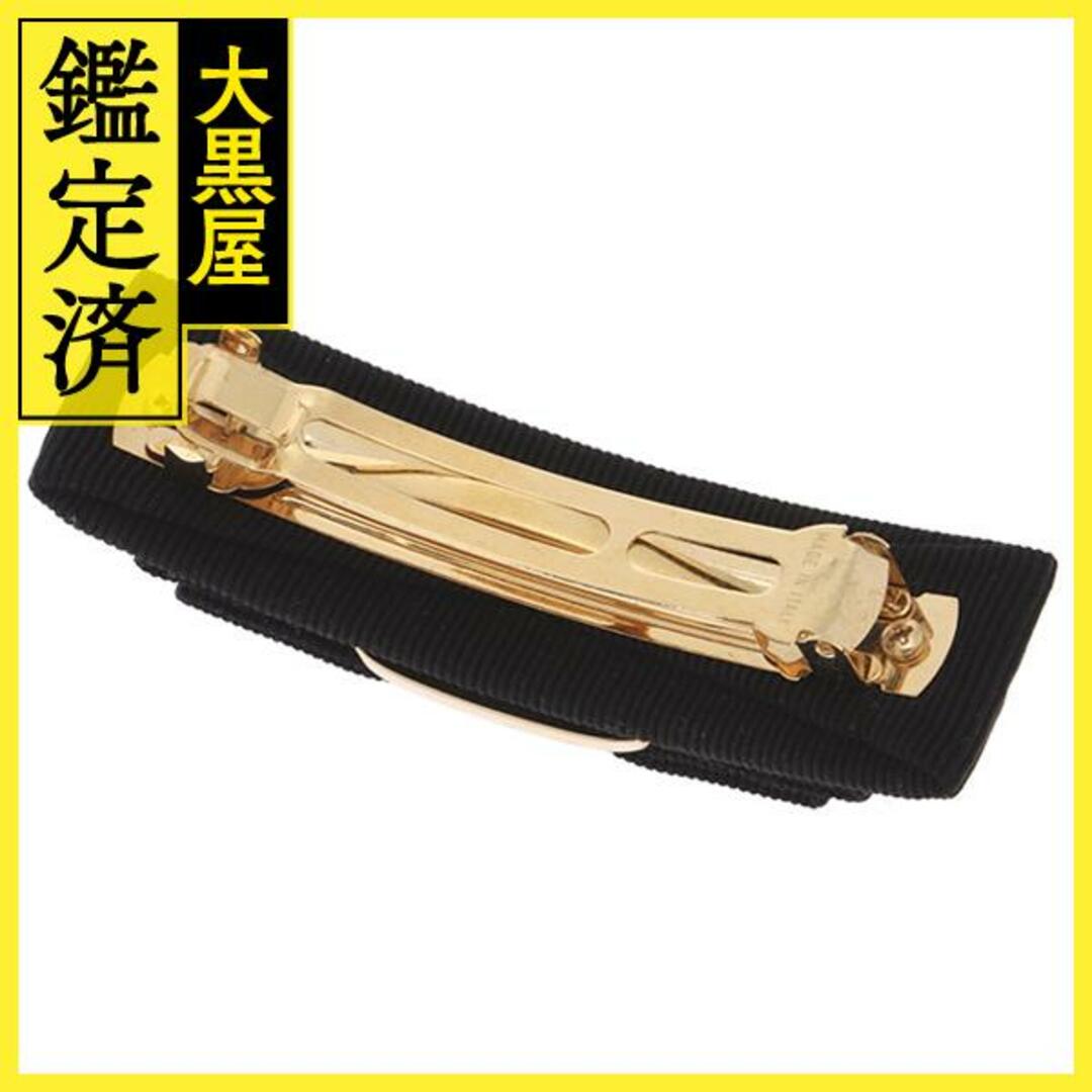 美品 本物  Ferragamo フェラガモ　バレッタ　黒　白 FERRAGAMO - フェラガモ バレッタ ー 【432】の通販 by 質屋