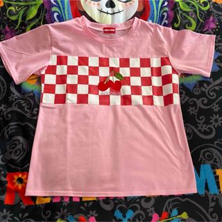 エーシーディーシーラグ(ACDC RAG)のACDCRAG チェリーチェックTシャツ(Tシャツ(半袖/袖なし))