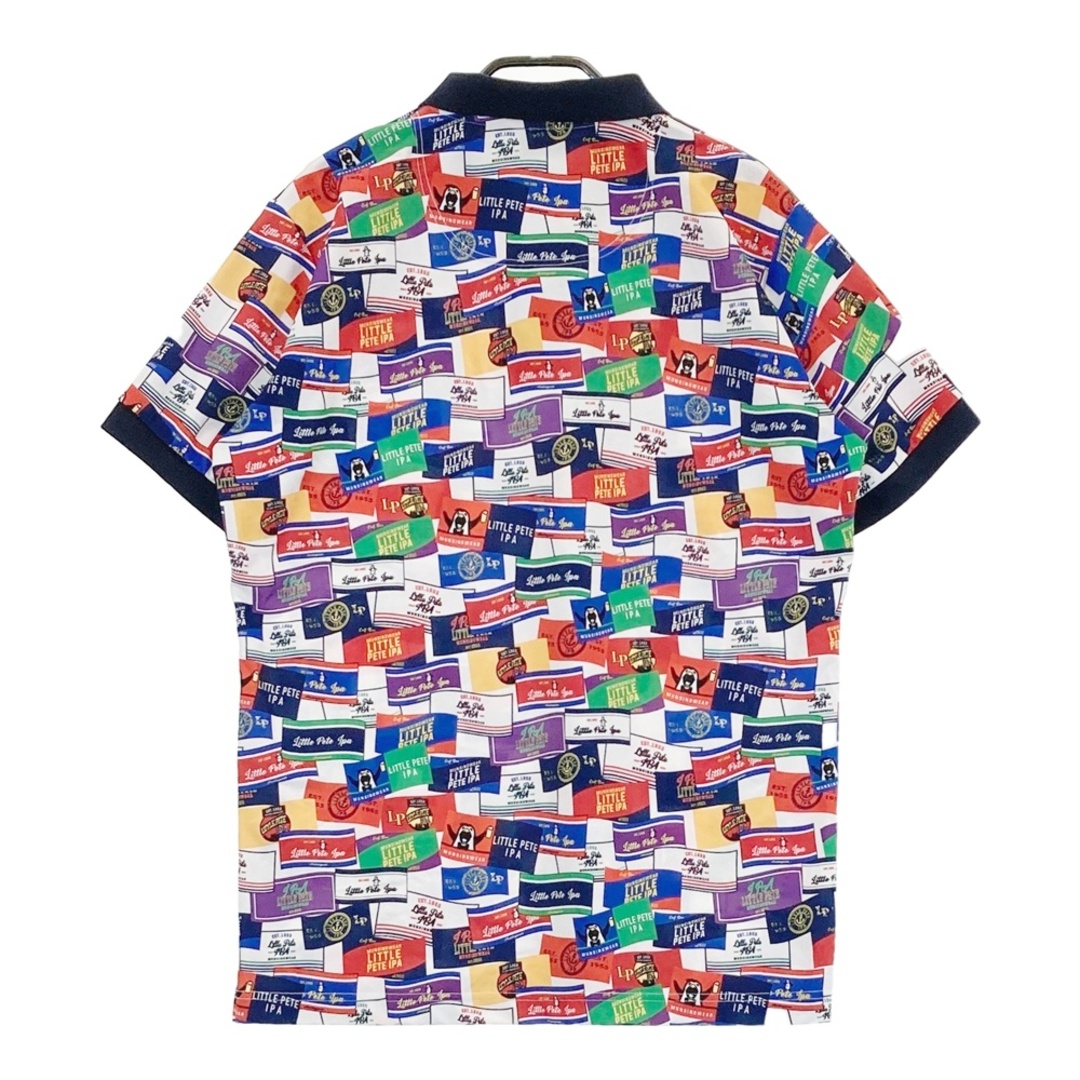 玄関先迄納品 サイズ：L MUNSING 半袖ポロシャツ マンシングウェア WEAR メンズウェア