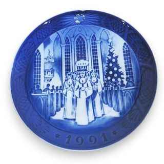 ロイヤルコペンハーゲン(ROYAL COPENHAGEN)のロイヤルコペンハーゲン COPENHAGEN イヤープレート 1991(陶芸)