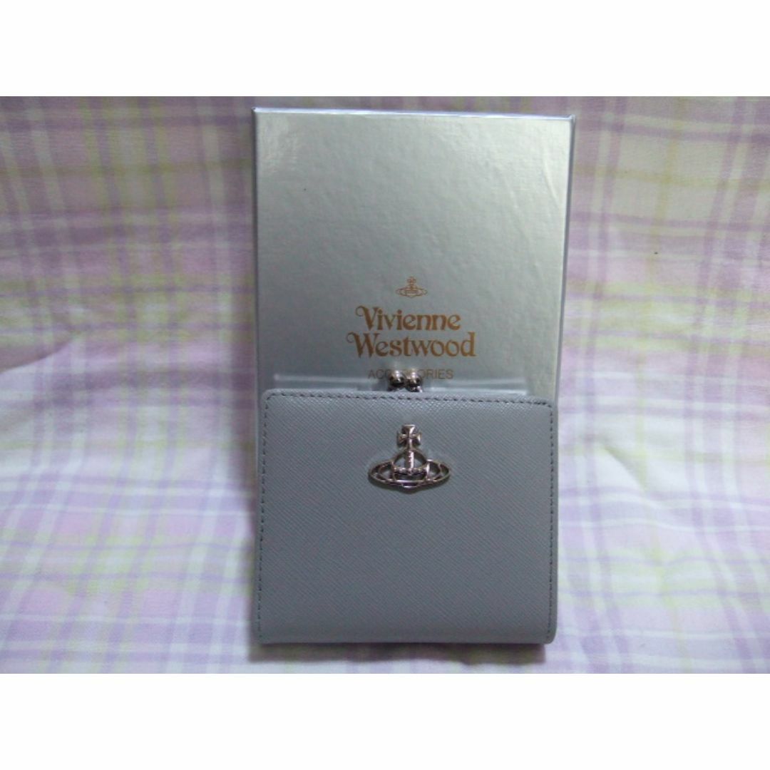 Vivienne Westwood - 未使用Vivienne Westwood グレー 二つ折り