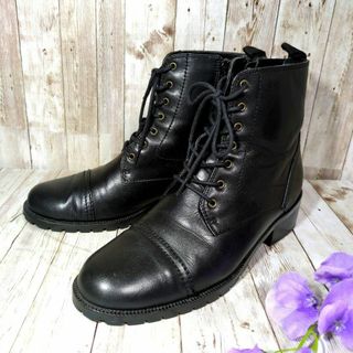リーガル(REGAL)の【camelot】REGAL☆レースアップブーツ☆23.5cm☆レザー(ブーツ)