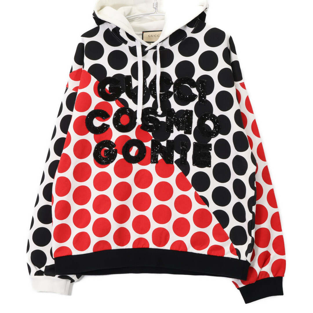 GUCCI - グッチ ﾄﾞｯﾄ柄 731474 ｽｳｪｯﾄﾌｰﾃﾞｨ Mの通販 by エコ