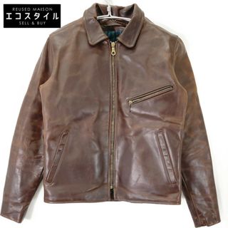 バンソン(VANSON)のバンソン ENF ホースハイドレザー シングルライダース 38(その他)