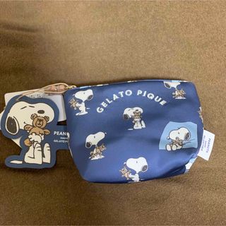 gelato pique - ジェラートピケ　PEANUTS SNOOPY×BEAR 総柄ティッシュポーチ