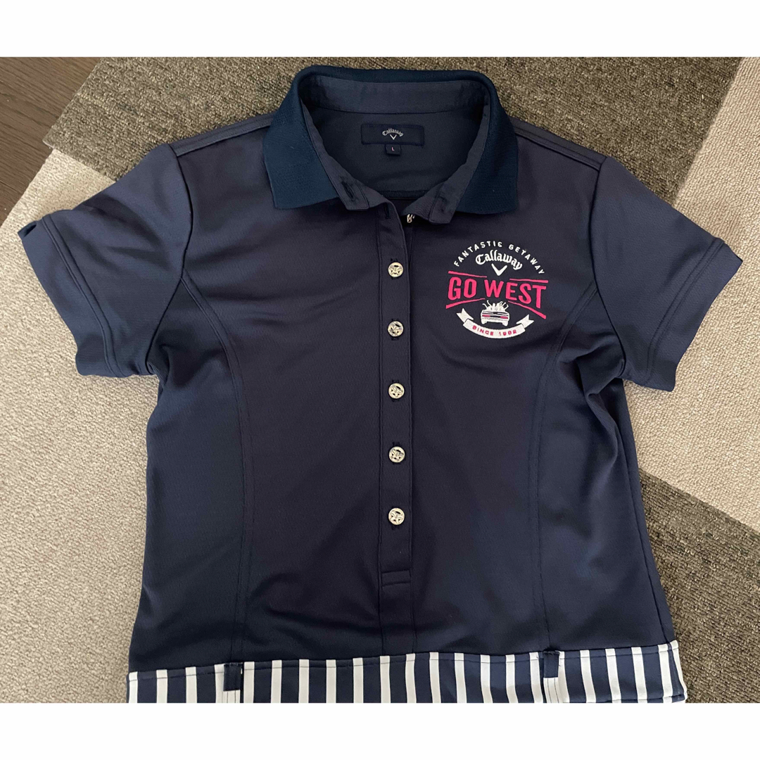 ≪超目玉★12月≫ Callaway - キャロウェイ ゴルフワンピース Lの通販 by いちご レディースウェア