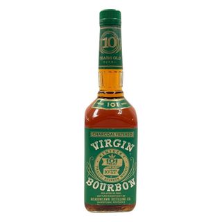 〇〇VIRGIN BOURBON ヴァージンバーボン 10年 101プルーフ ウイスキー 750ml 50.5% グリーン 未開栓(ウイスキー)
