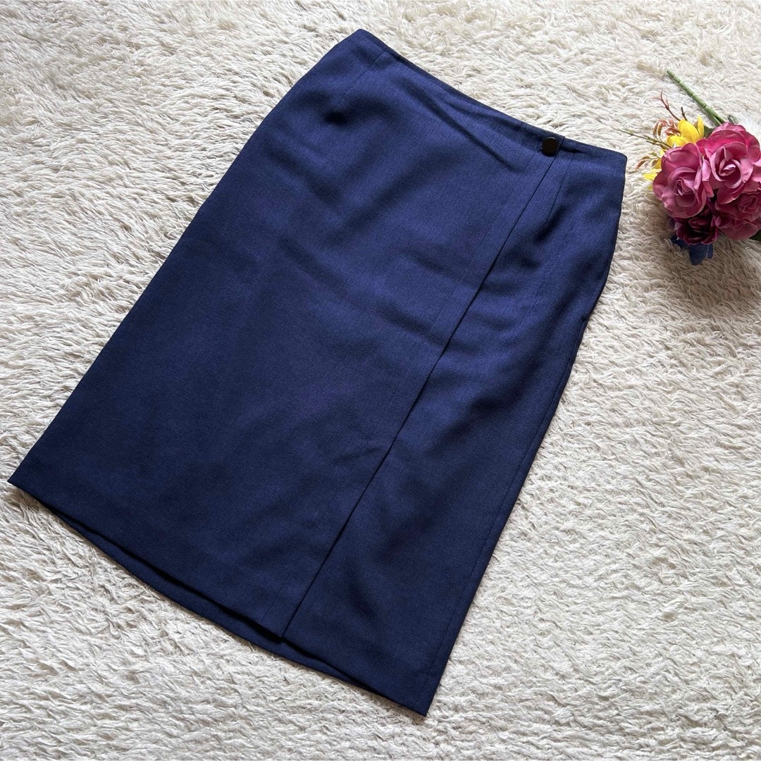 大きいサイズ WORK TRIP OUTFITS リネンライク セットアップ レディースのフォーマル/ドレス(スーツ)の商品写真