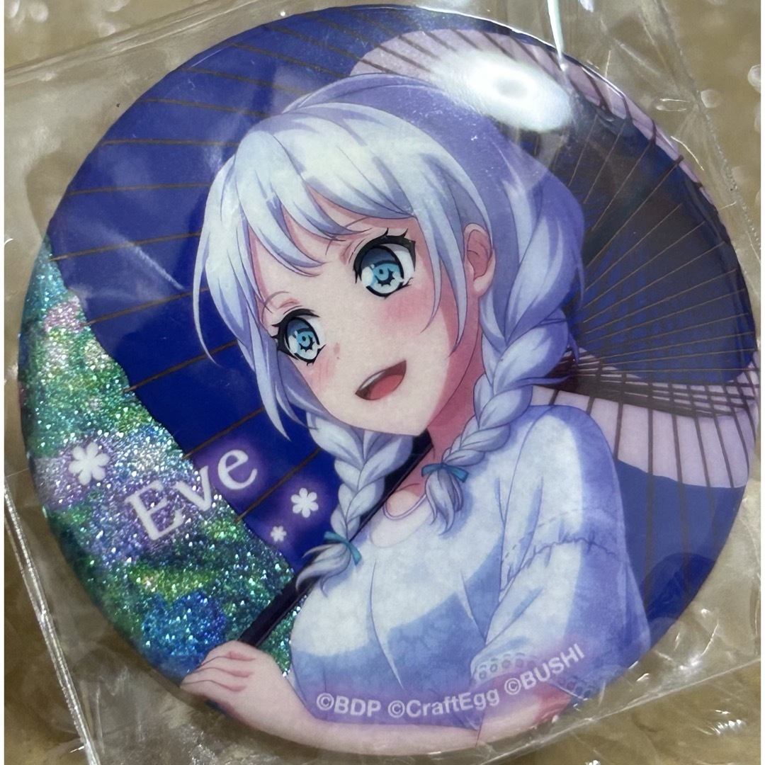 希少 黒入荷！ キラキラ缶バッジ 若宮イヴ vol.3 by ガルパの通販 バンドリ ピンズ・ピンバッジ・缶バッジ