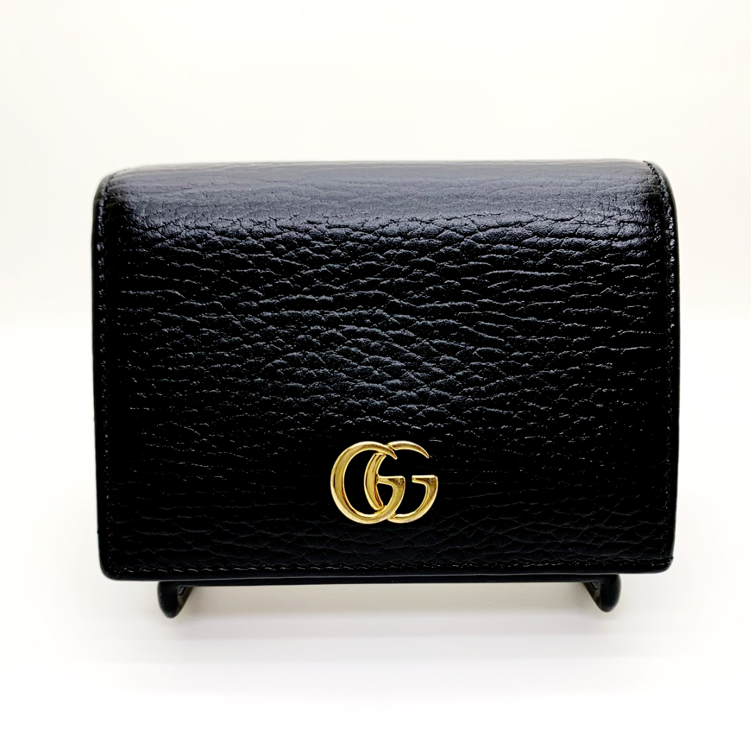 GUCCI - ✨極美品✨グッチ GUCCI GG マーモント コンパクト 二