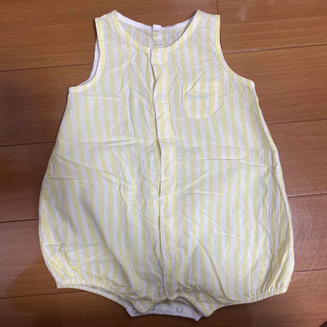 2025春の新作 PETIT BATEAU - プチバトー ロンパース&カーディガン 67cmの通販 ロンパース・カバーオール