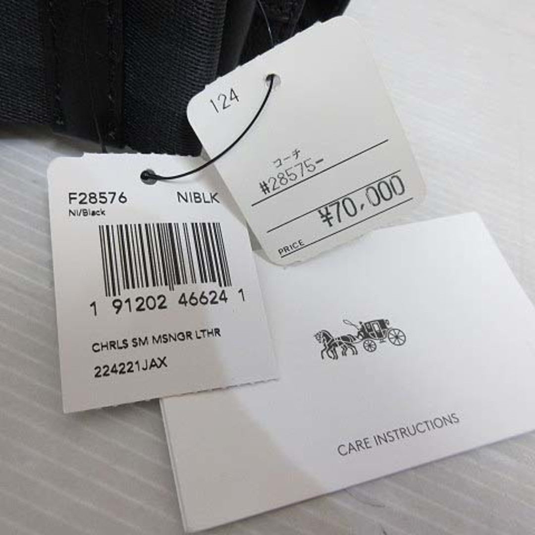 コーチ ショルダーバッグ 黒 F28576 COACH Coach Coach/F28576/Shoulder Bag/Leather/Black/Plain/ | eBay