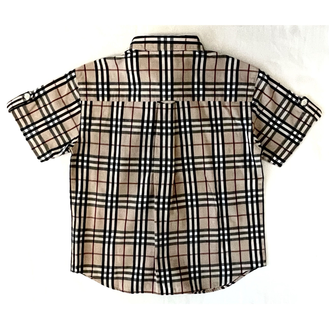贅沢品 BURBERRY 【美品】☆バーバリー☆BURBERRY☆半袖シャツ☆110の - トップス