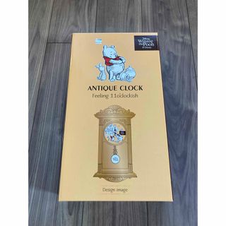 クマノプーサン(くまのプーさん)の新品未開封 くまのプーさん 時計 ANTIQUE CLOCK(掛時計/柱時計)