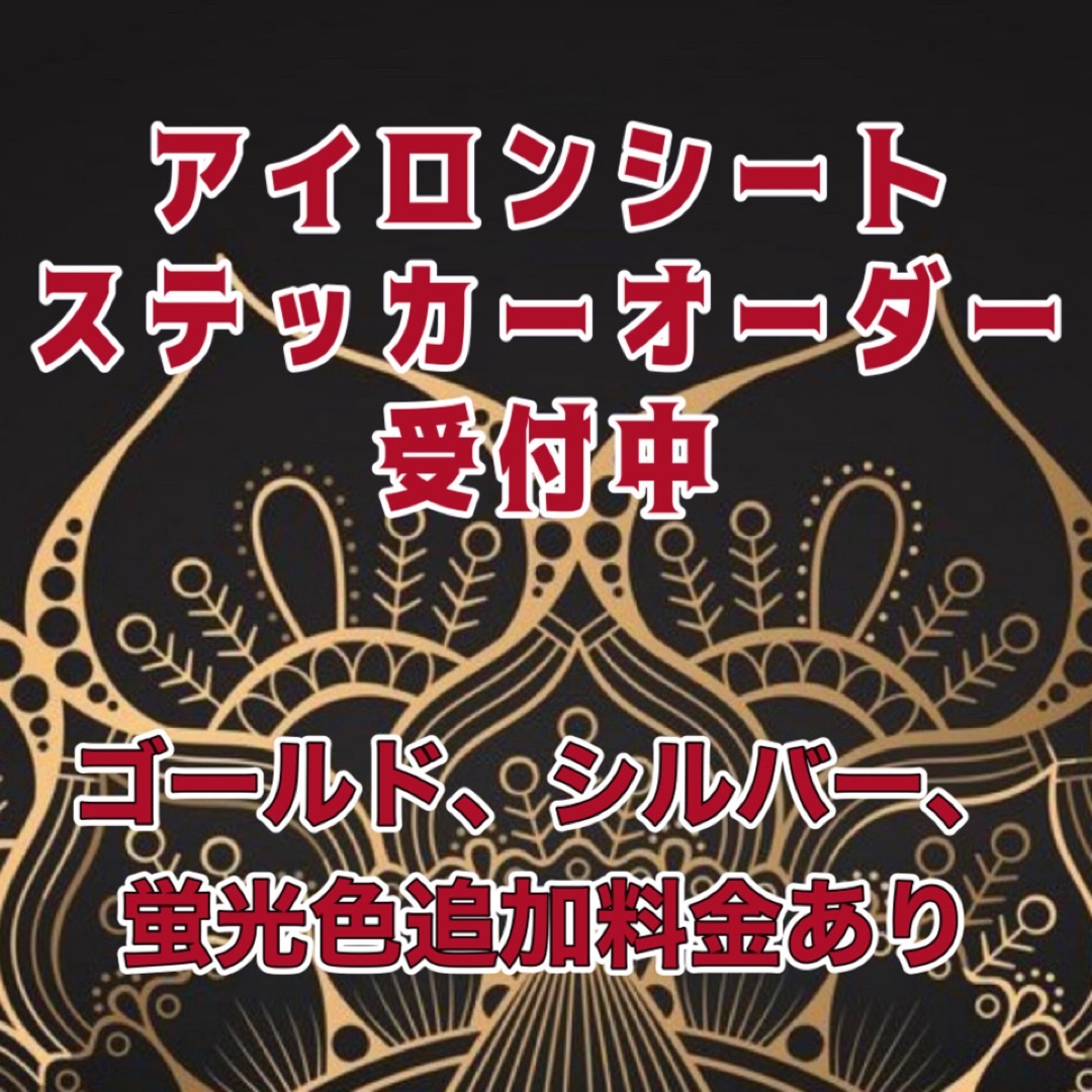 アイロンシート ハンドメイドの素材/材料(各種パーツ)の商品写真