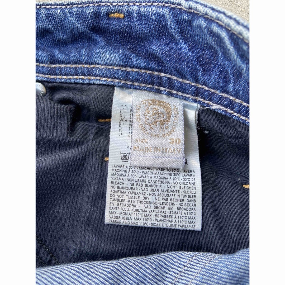 DISEL　ディーゼル　Archive demim　y2k DIESEL archive metal logo ショルダーバッグ Y2K