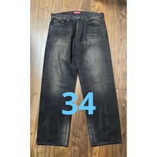 Supreme - Supreme Distressed Loose Fit Selvedge 34