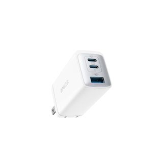 アンカー(Anker)の（白）anker 急速充電器 PowerPort III 3-Port 65W(バッテリー/充電器)