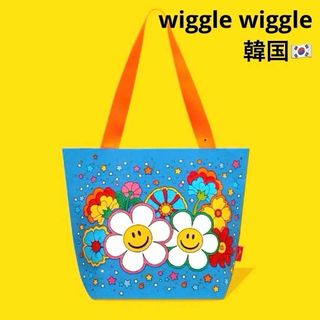 wiggle wiggle 正規品 リユーザブル ショッピングバック(S) 韓国