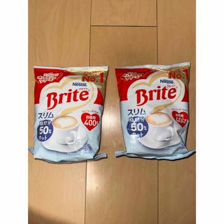 ネスレ(Nestle)のネスレ ブライト スリム 50%カット 400g×2個セット(コーヒー)