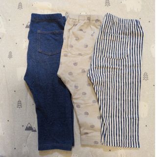 ユニクロ(UNIQLO)のレギンス3枚set(パンツ/スパッツ)