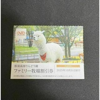 送料無料 最新 日本駐車場開発 株主優待 那須高原りんどう湖 割引券(動物園)