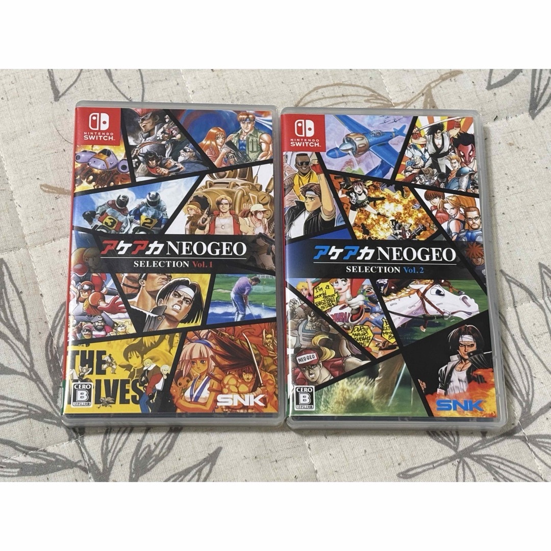 アケアカNEOGEO セレクション Vol.1・2』がNintendo Switchで